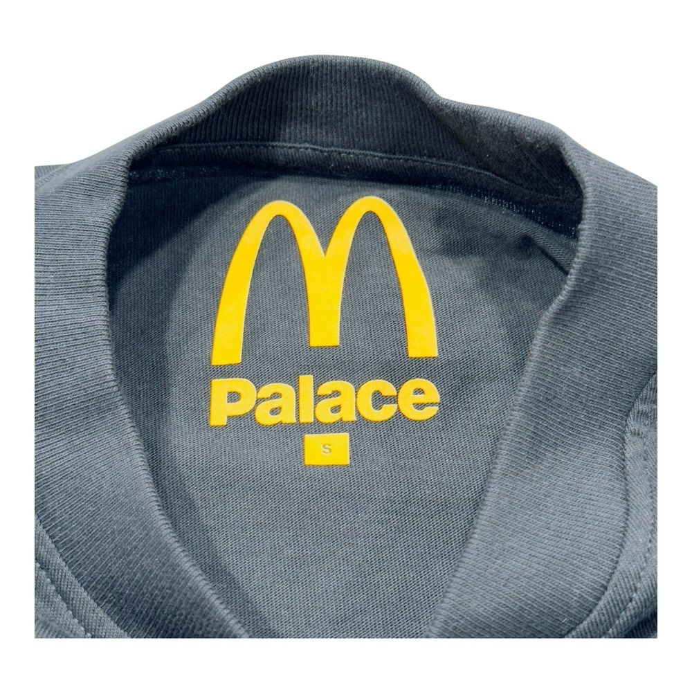 Palace x McDonald's Logo Archers Mens Size Small Black Yellow - Picture 5 of 10